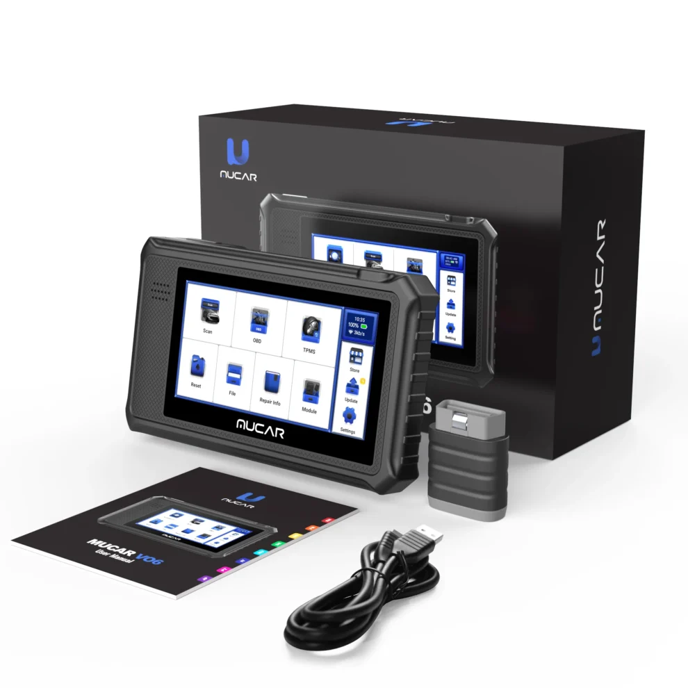 MUCAR VO6 – Diagnostic complet, 28 resets, codage ECU & tests actifs