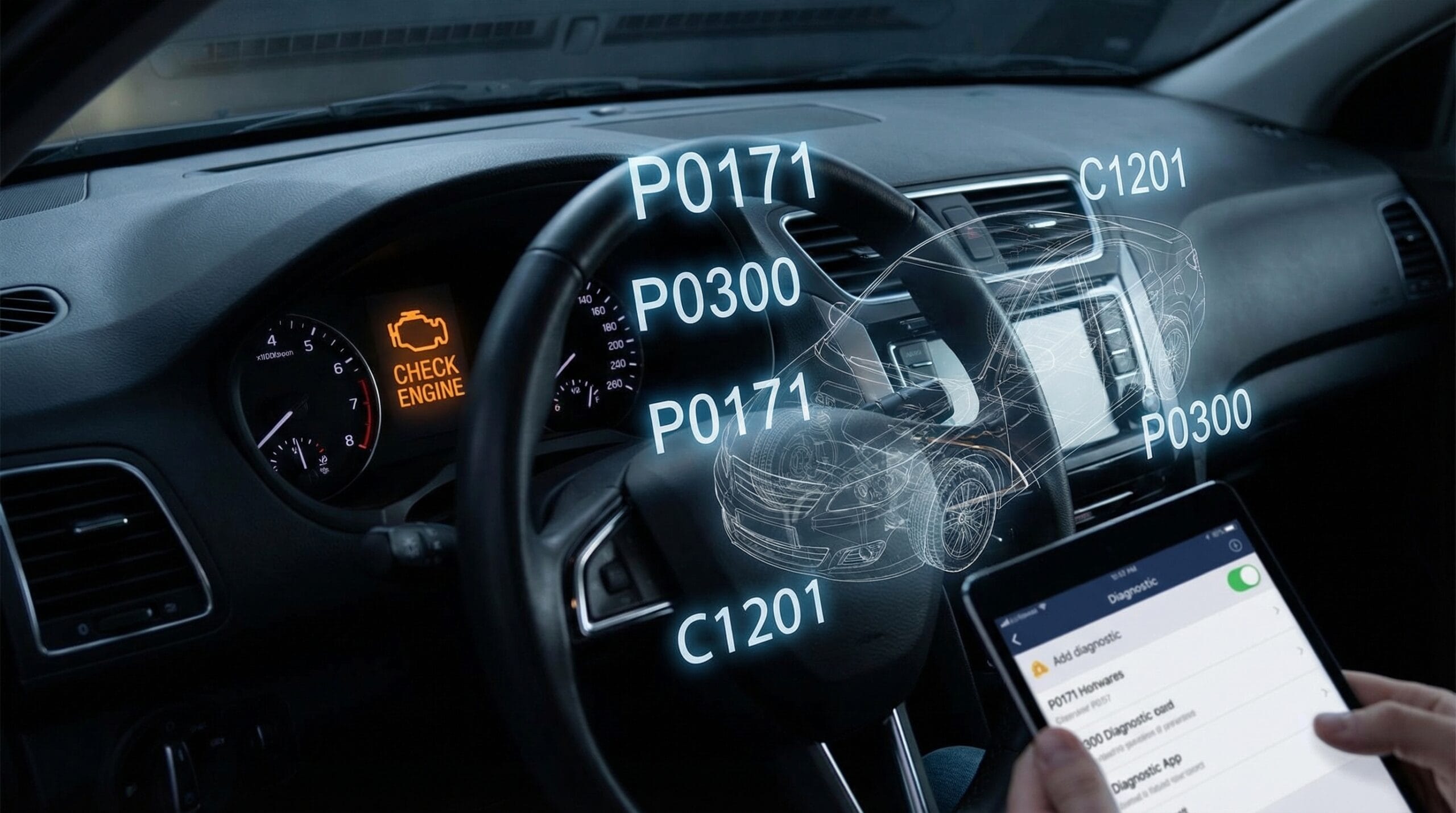 Codes erreur OBD2 : liste et signification des codes les plus fréquents